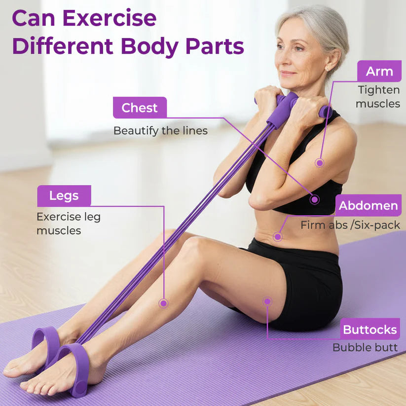 Multifunction Pedal Resistance Band