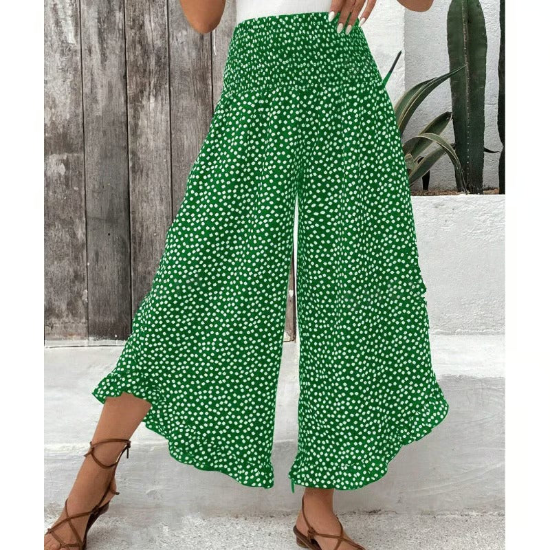 🌓Last Day 49% OFF👖Women's Flowy High Waist Wide-Leg Pants – Slimming, Comfy & Chic🌺
