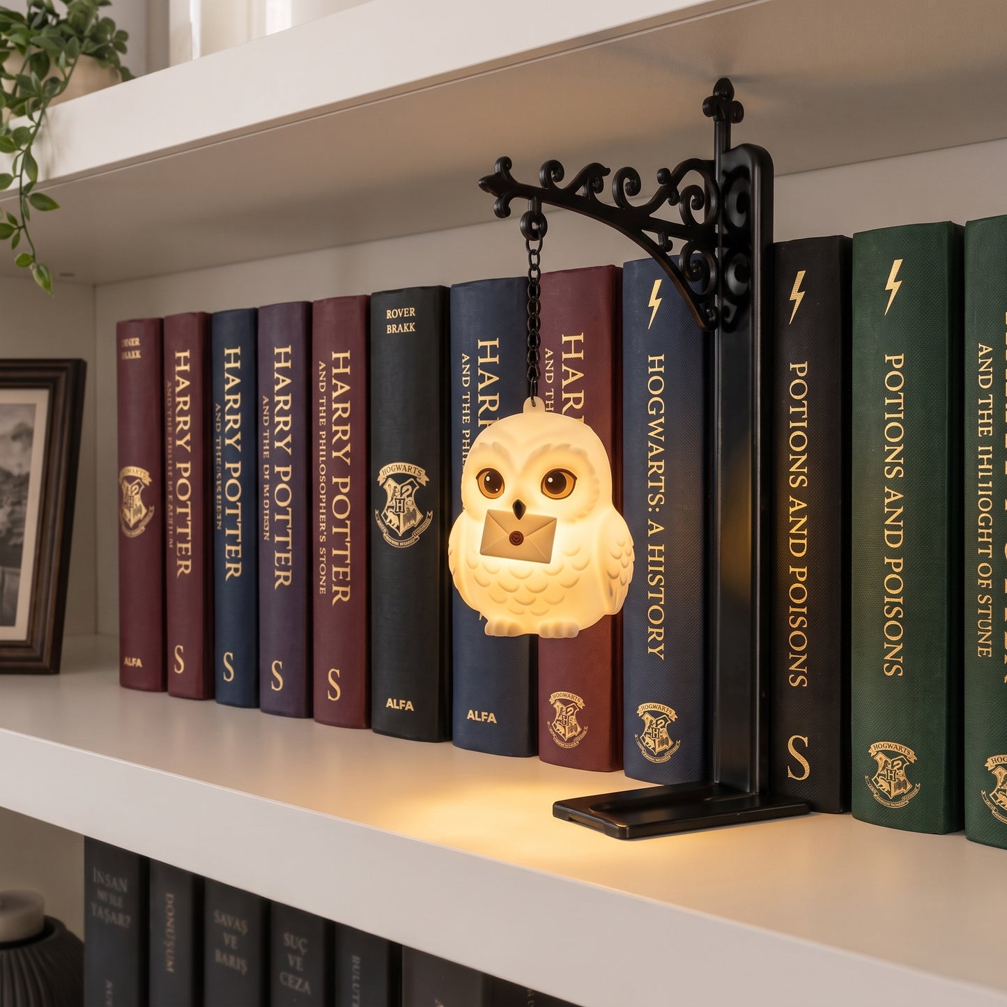 Bookshelf Lantern Light - Halloween Gifts for Book Lovers