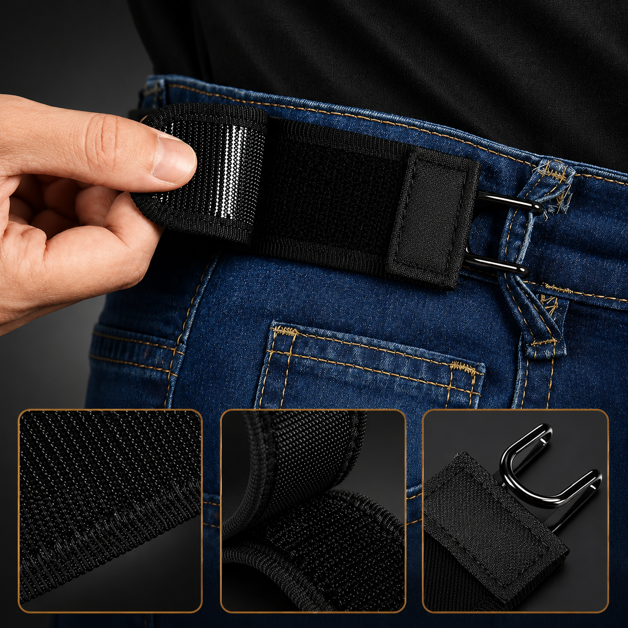 Buckle-less Belt