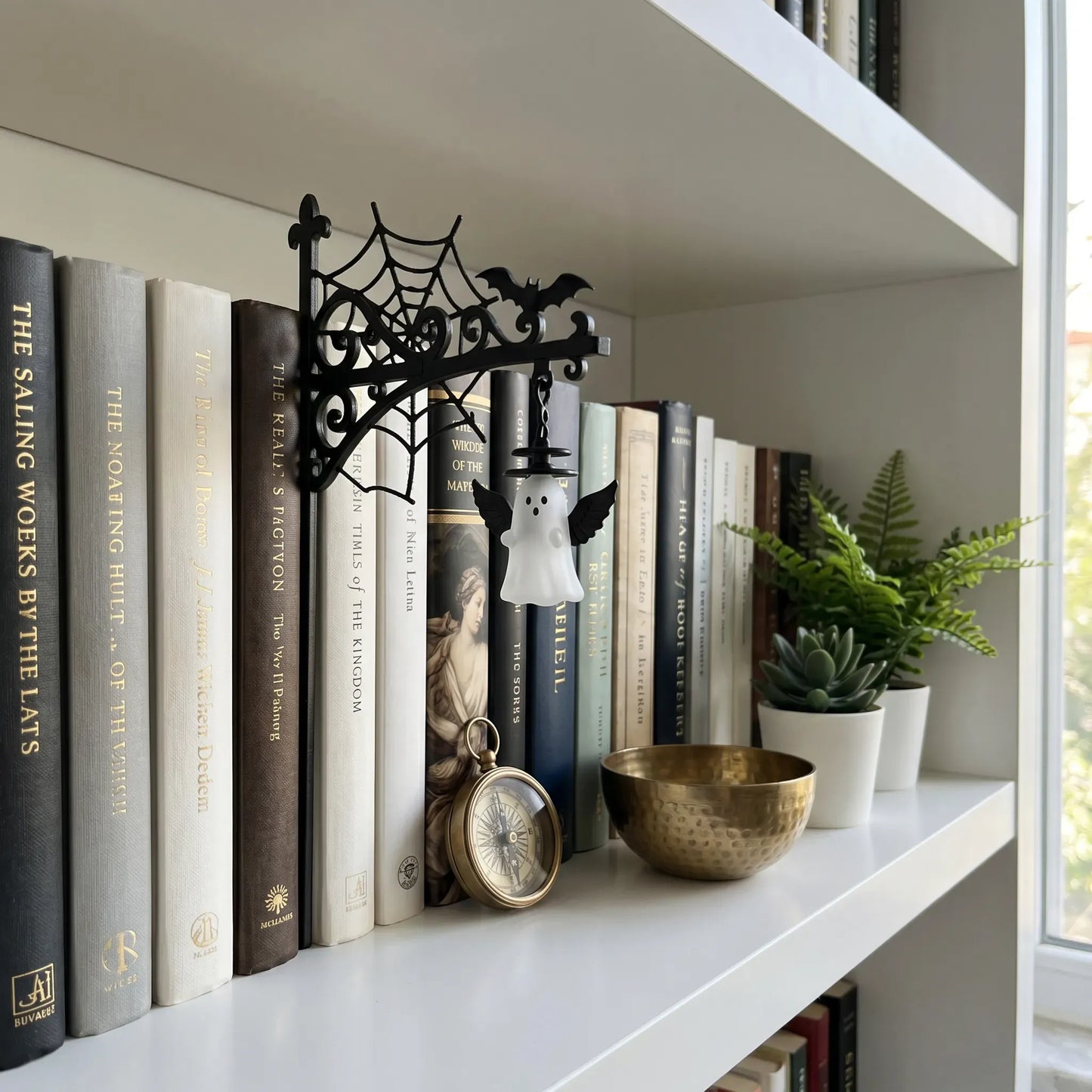 Bookshelf Lantern Light - Halloween Gifts for Book Lovers