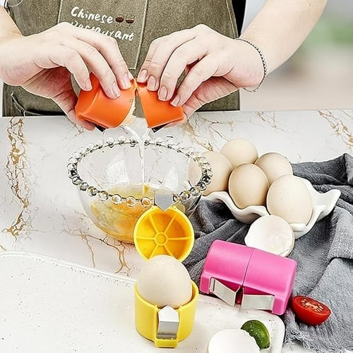 🔥🔥🔥Buy 1 Get 1 Free ！！！🍳 Quick Egg Cracker Tool – Open Hundreds Of Eggs Faster & Cleaner 🔥