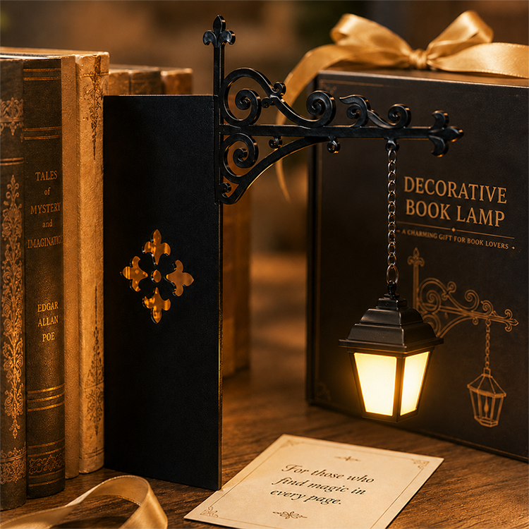 Bookshelf Lantern Light - Halloween Gifts for Book Lovers